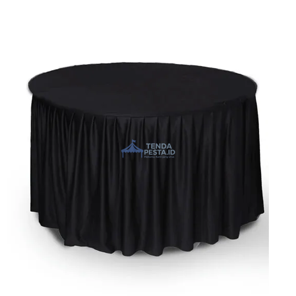 meja bulat hitam meja bulat hitam